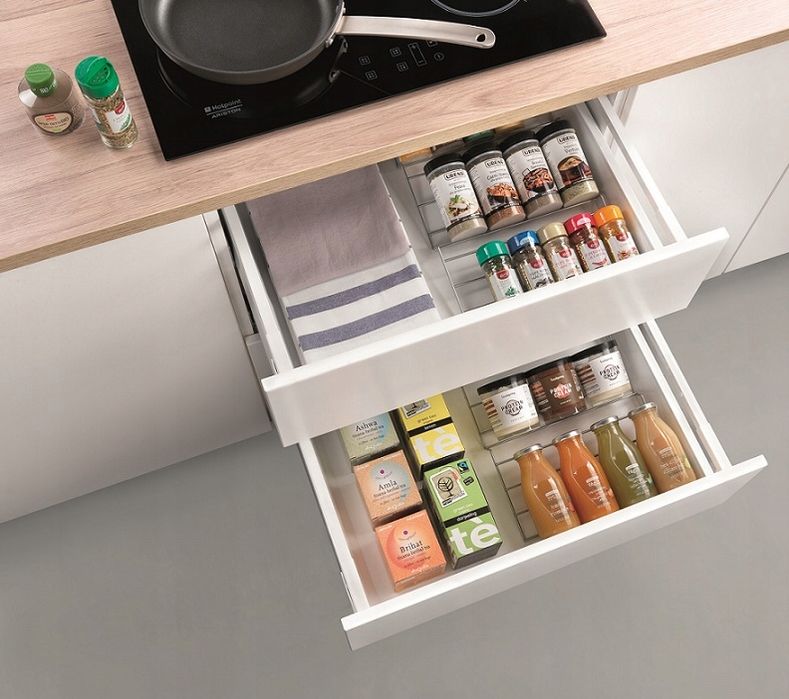 organizer do szuflady na przyprawy herbatę swiss