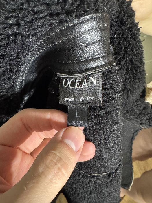 Дуже тепла чорна дублянка Авіатор (Куртка Пілот).