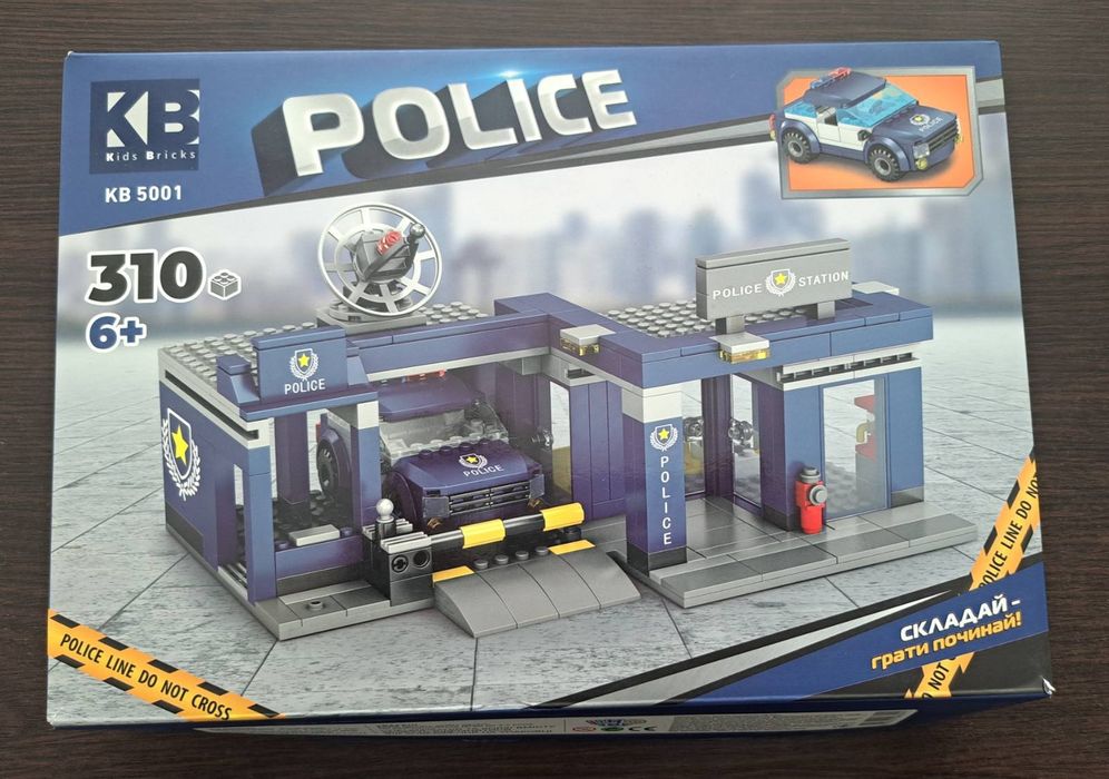 Продам конструктор LimoToy поліція, дiльниця