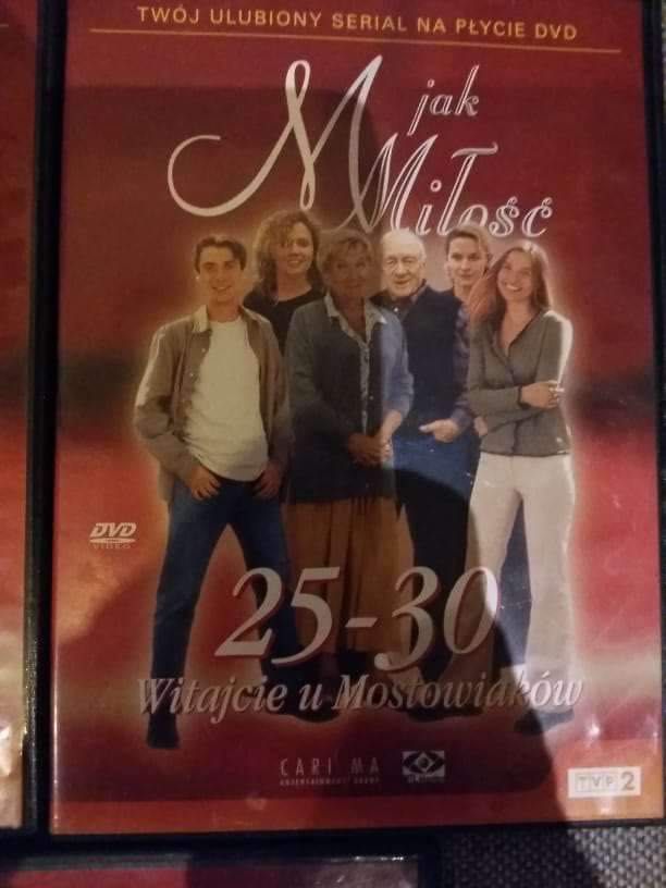 Zestaw płyt DVD M jak Miłość