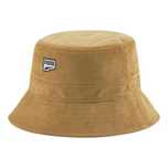 Шапка панама Puma sport casual котонова коричнева brown new вельветова