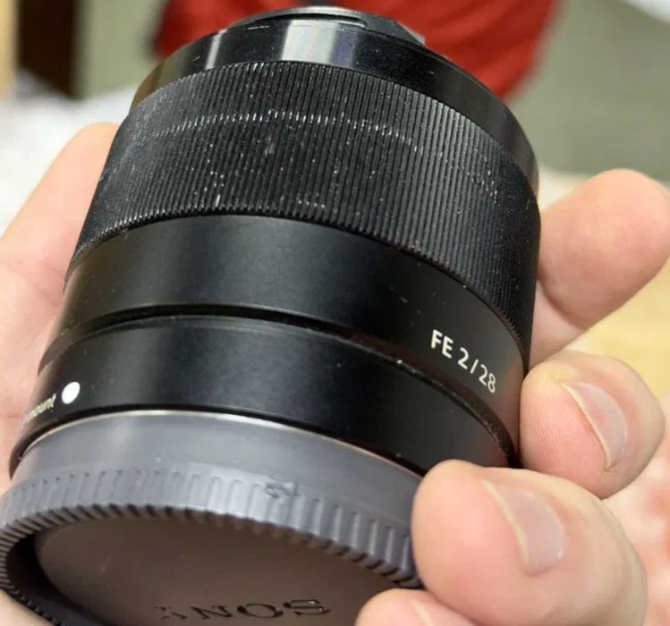 Объектив Sony FE 28mm f/2.0 Полностью рабочий (SEL28F20) + ND фильтр