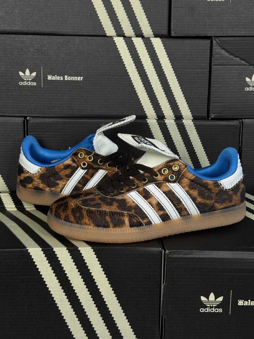 Adidas Samba Pony Leo Leopard Wales Bonner самба леопард IE0578