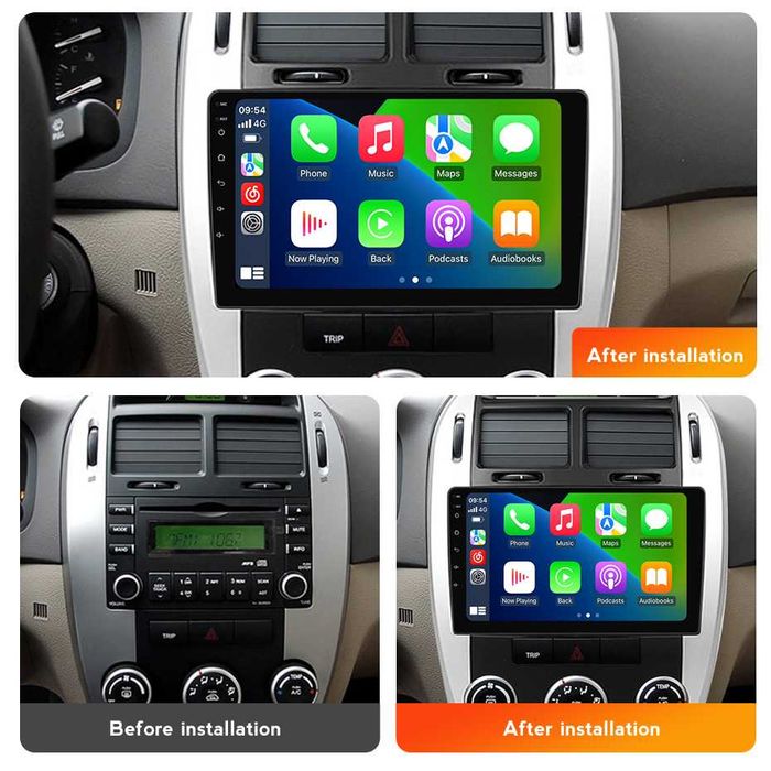 Штатна Магнітола Kia Cerato 2004 - 2008 ndroid GPS навігація КІА