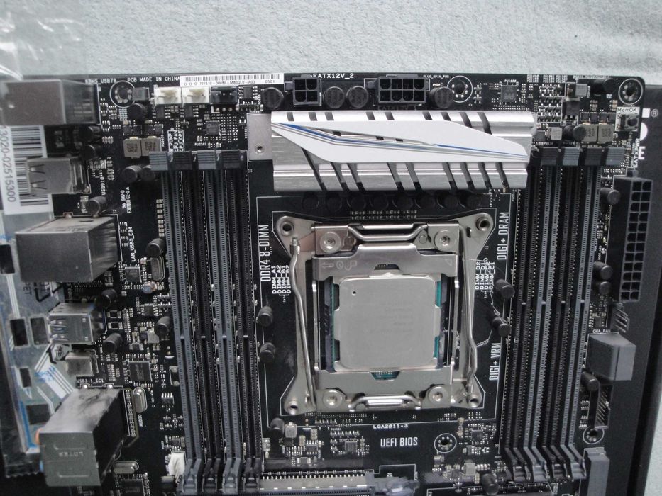 Płyta główna Asus X99-E 8xDDR4 + procesor i7-6800K Socket 2011-v3