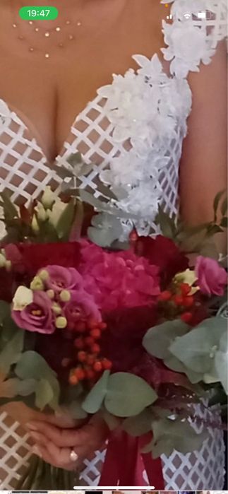 Sukienka ślubna boho