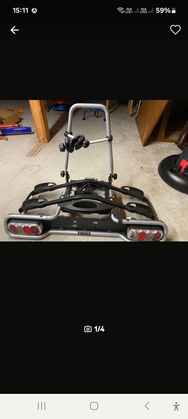 Bagażnik rowerowy Thule ER940
