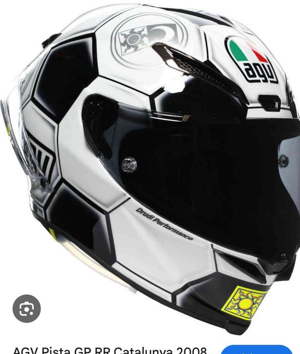 AGV PISTA GP RR edição limitada VR 46 carbono