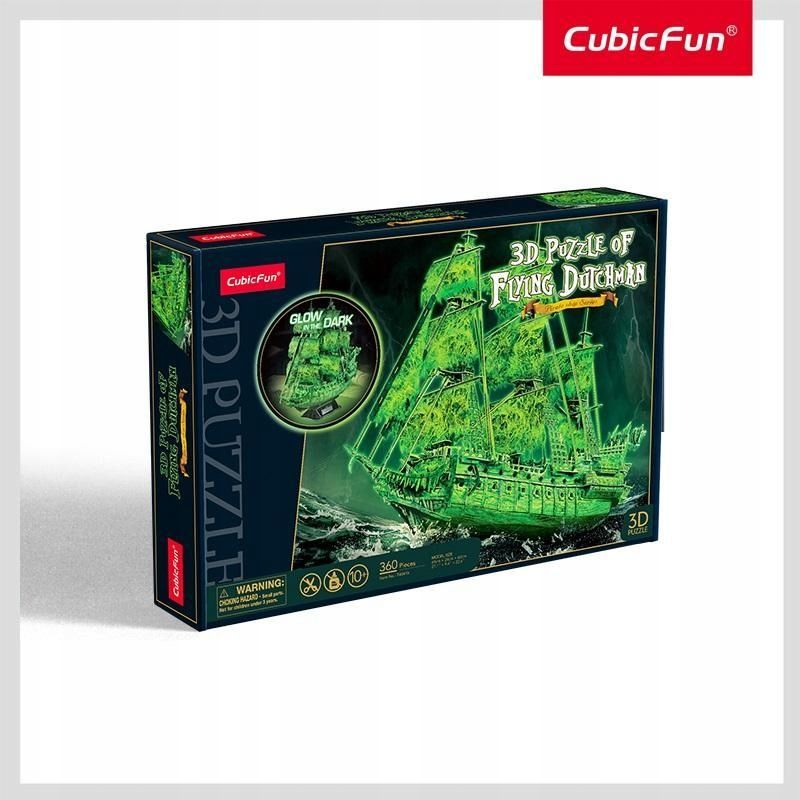 Puzzle 3d Latający Holender Świecący W Ciemności