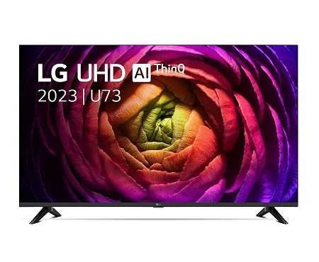 Телевізор 55 дюймів LG 55UR73006LA (4К Smart TV T2/S2 Bluetooth)