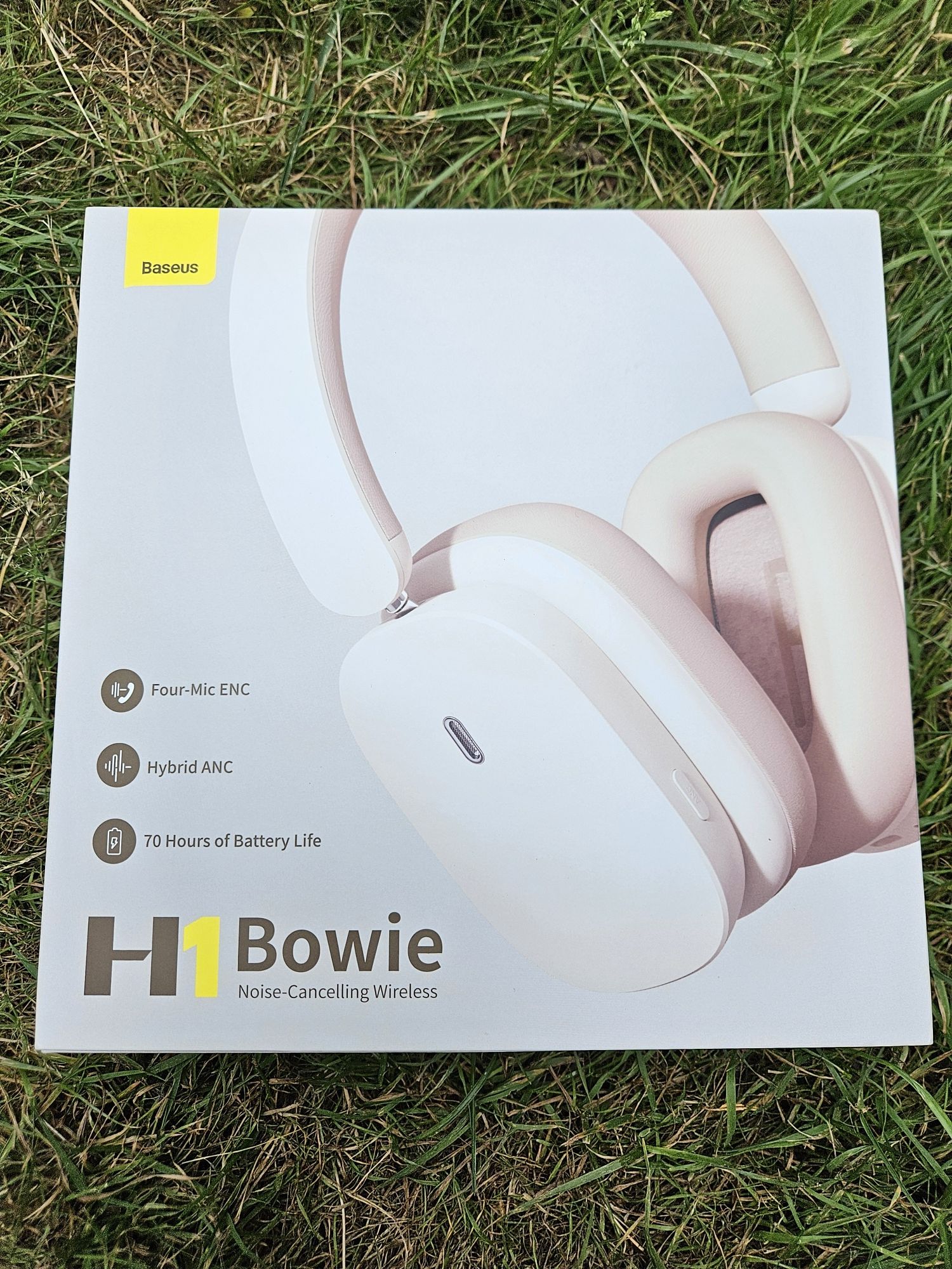 Bezprzewodowe słuchawki Baseus Bowie H1  Nowe
