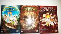 The Promised Neverland Vol. 1, 2, 3 Manga Livro