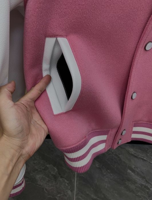 Louis Vuitton x Nigo FW25 – kurtka varsity z wstawkami ze skóry