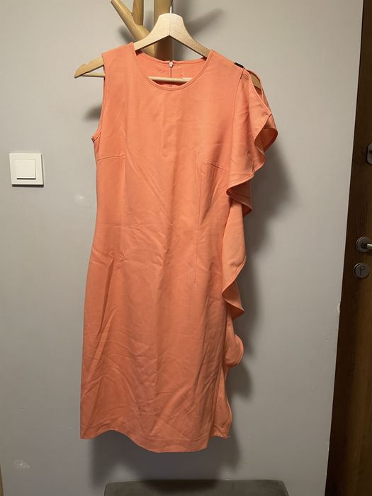 SIMPLE sukienka 100% wełna 34/S