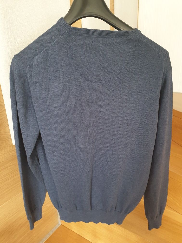 FYNCH-HATTON sweter męski Nowy Bawełna Premium M