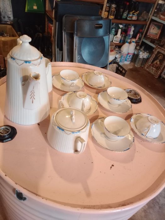 Serviço de café fabricado entre 1904/1934.