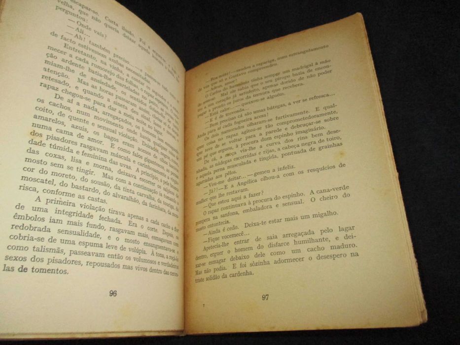 Livro Vindima Miguel Torga 3ª edição 1965
