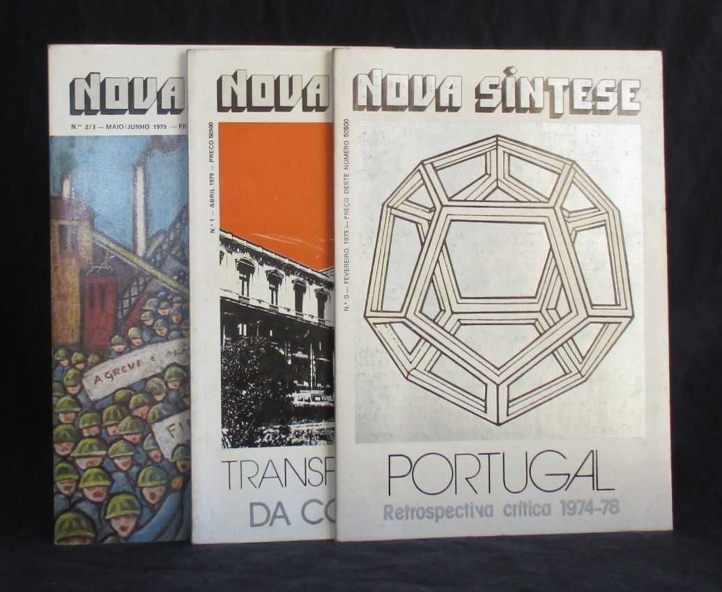 Livros Revistas Nova Síntese 1979 3 volumes