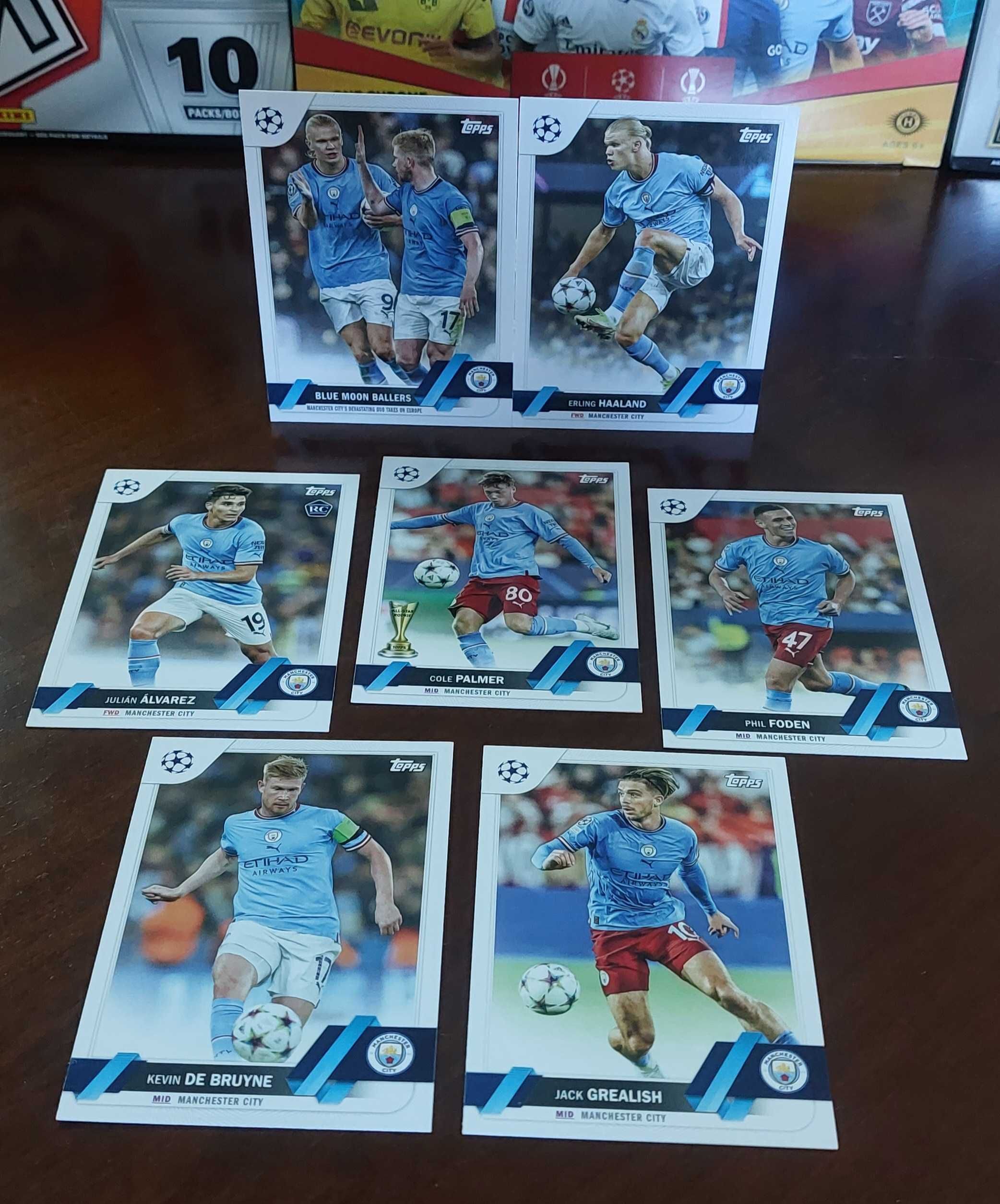 Topps UEFA Club Competitions Flagship Manchester City