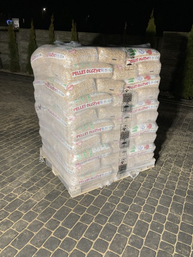 Sprzedam Pellet Tartak Olczyk pelet certyfikowany 1050kg