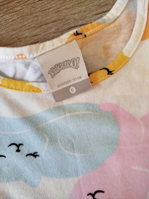 Vestido para menina até 6 anos