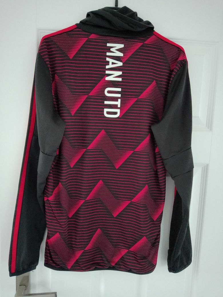 Manchester United 2019/20 bluza treningowa Adidas z kominem XS