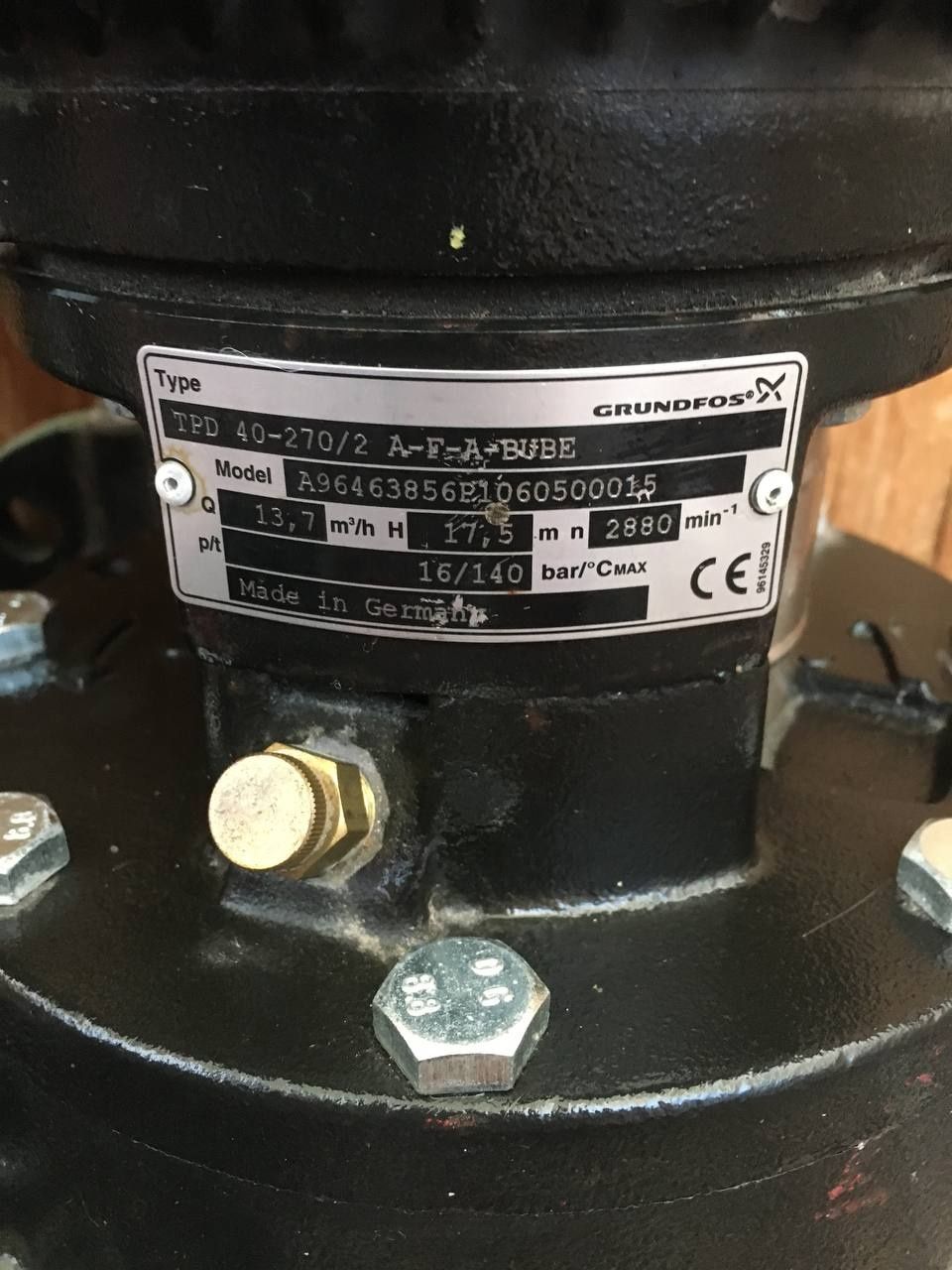 Циркуляционный насос Grundfos TPD 40-270/2