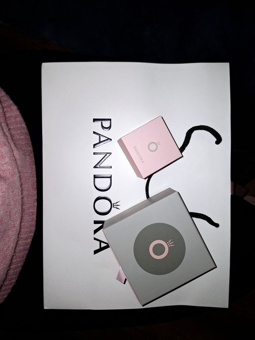 PANDORA Torebka + duże pudełko + małe pudełko GRATIS