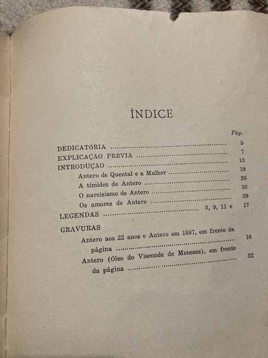 Livro 1943 Antero de Quental e a Mulher
