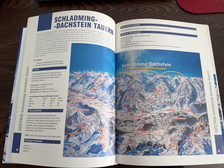 Pascal Atlas narciarski Czechy Polska Słowacja Austria Włochy