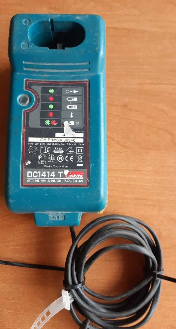 Makita Ładowarka DC 1414T stacja ładująca 7,2-14,4V/ ładowarki