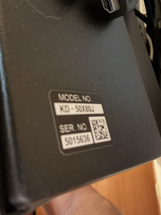 TV Sony BRAVIA KD-50X80J 50 4K