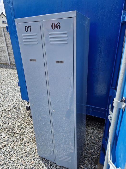 Okazja 5x Solidna Szafka Ubraniowa BHP dwudrzwiowa , ładne