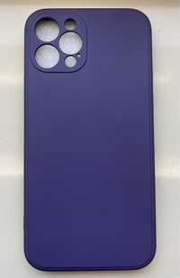 Capa silicone roxa iPhone 12 Pro