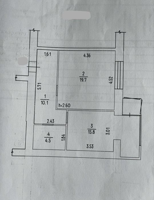 Продаю 1-кімнатну, 51м2 в ЖК «Andorra»
