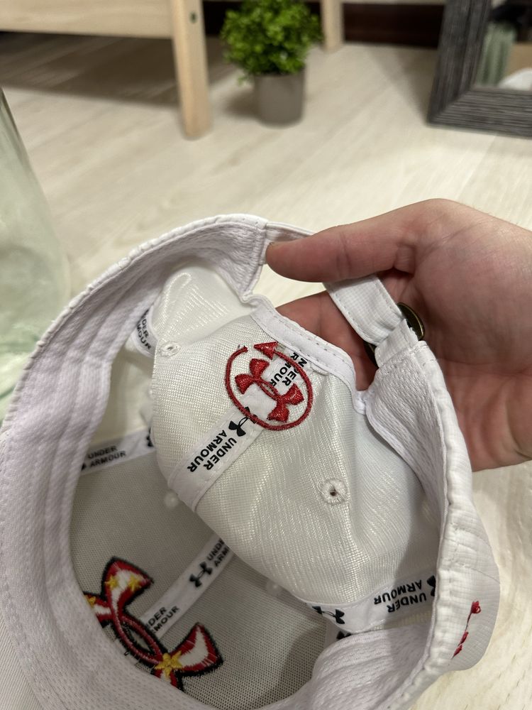 Under Armour Кепка бейсболка белая оригінал оригинал Опт