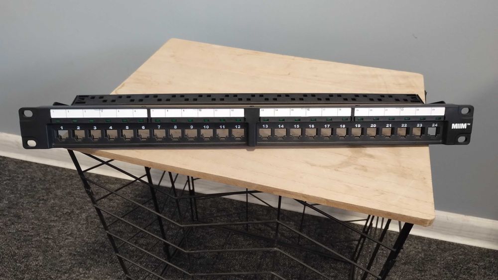Patchpanel Molex MIIM™ G3 cat 6 UTP 24 Porty