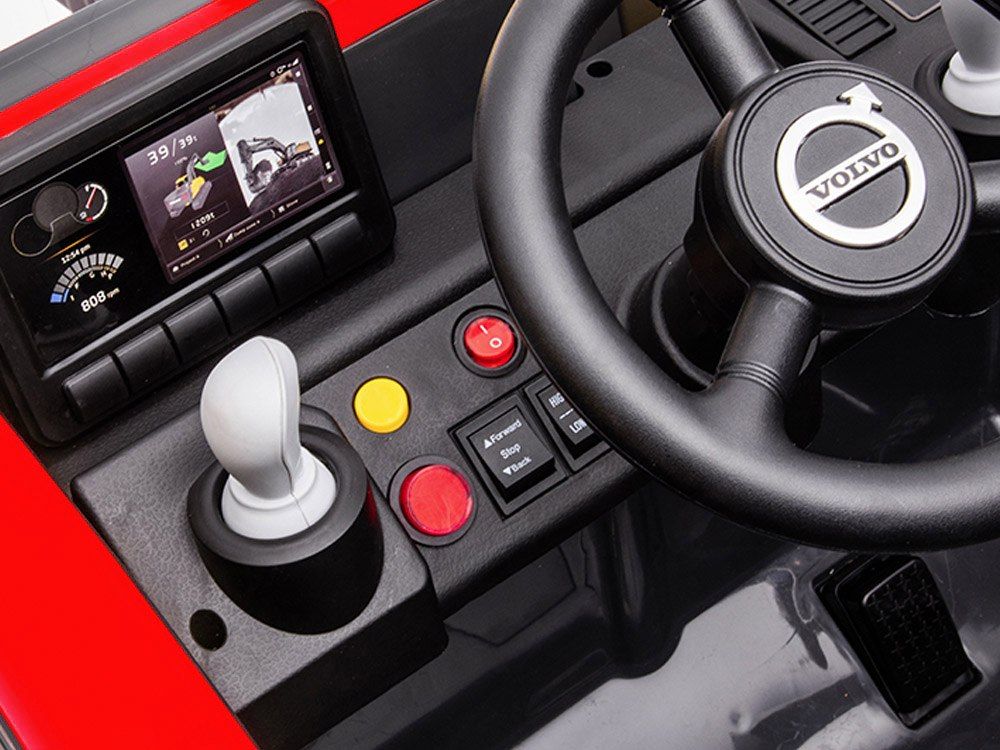 +RUCHOMA ŁYŻKA PILOT Amory Koparka elektryczna na akumulator Volvo