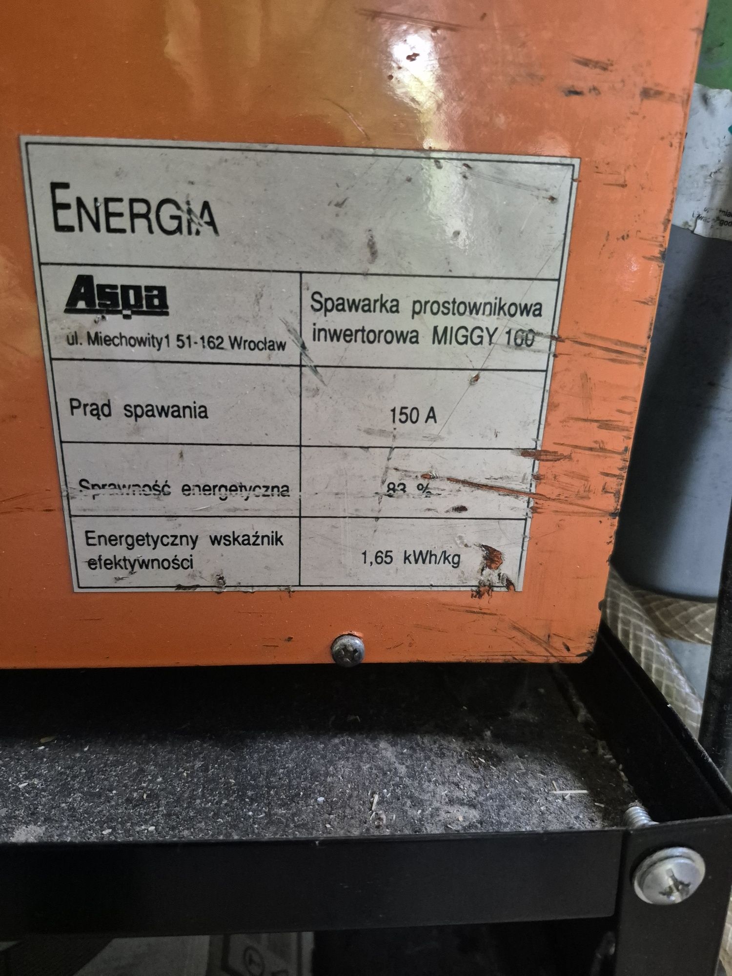 Spawarka ASPA Miggy 160