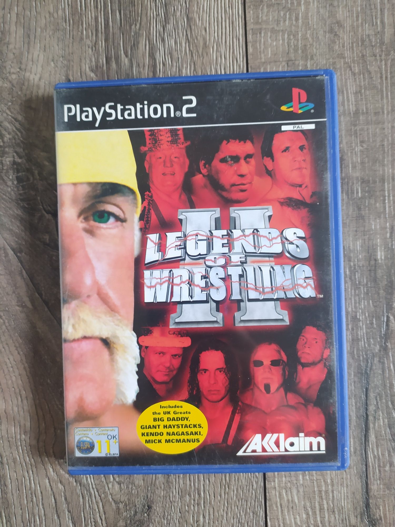 Gra PS2 Legends of Wrestling II Wysyłka