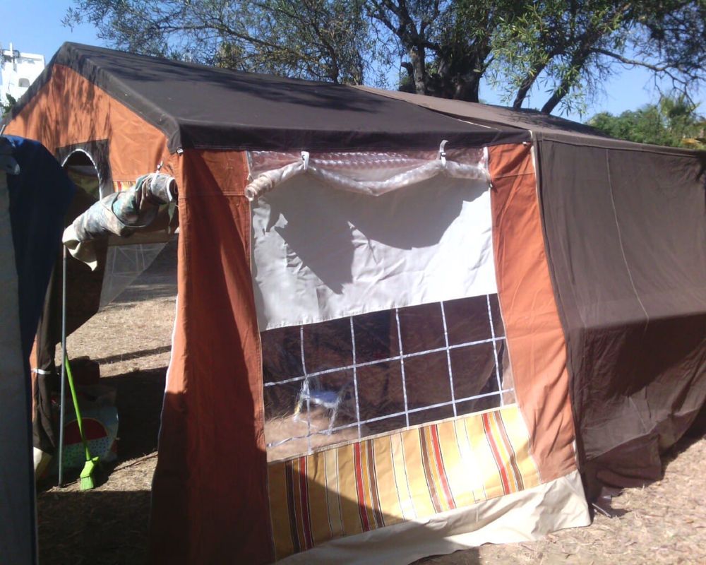 Atrelado Tenda com 2 quartos
