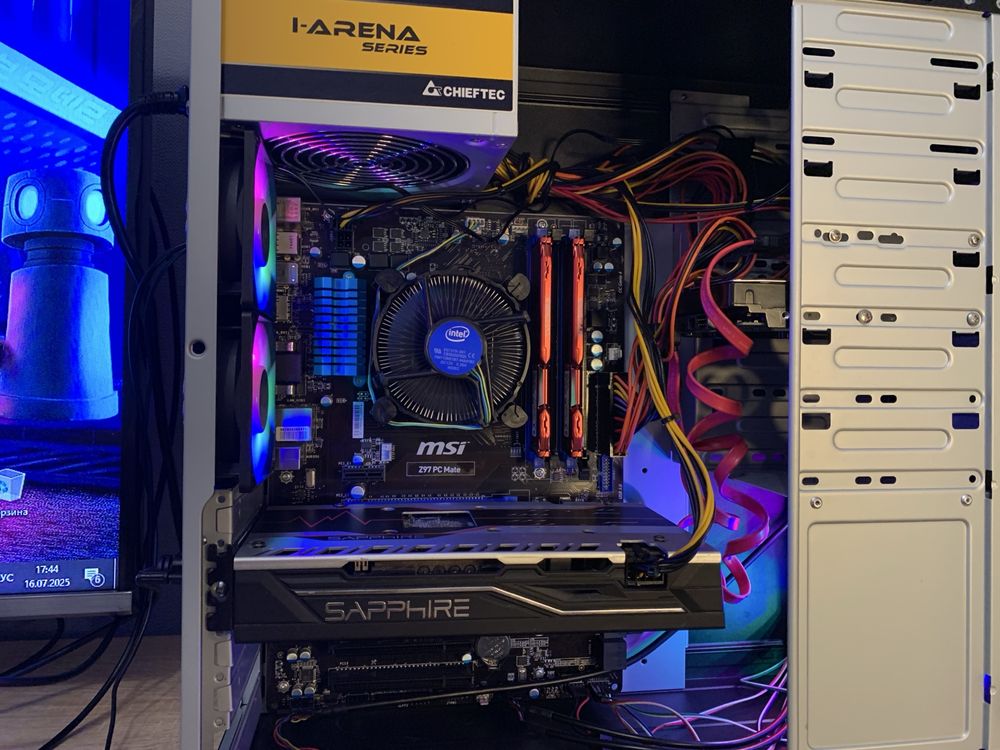 Ігровий Компютер i5-4590/озу 16gb/RX580/Ssd+Hdd/Игровой Пк