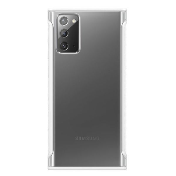 Etui Ochronne Samsung Note 20 N980 Biały - Clear, Wytrzymały Cover