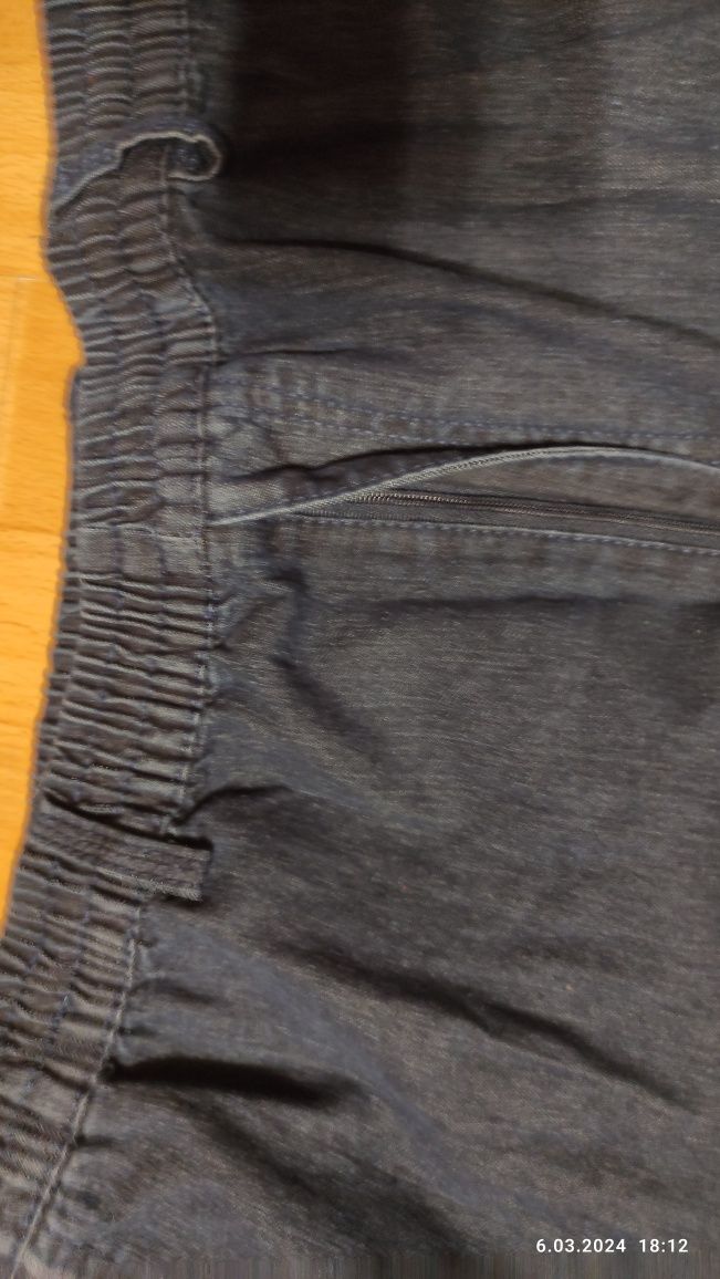 XXXL New Fashion  spodnie jeansowe na gumce ,nowe.