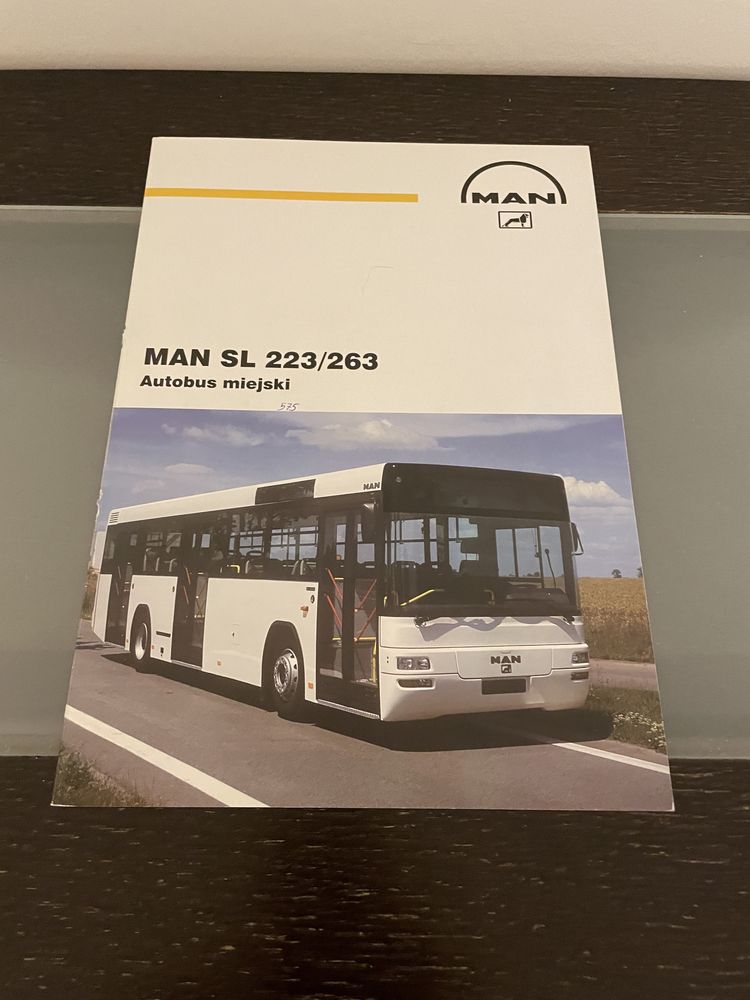 Prospekt autobusu MAN SL 223/263