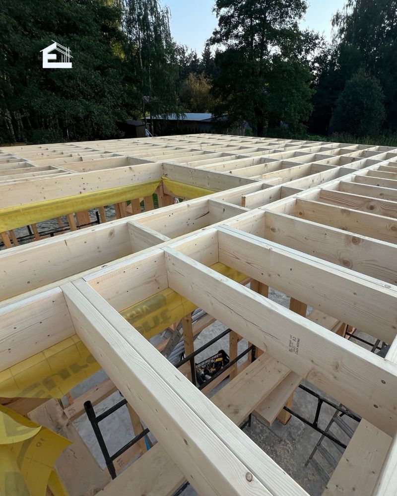 Konstrukcja szkieletowa domu 35m2 c24