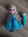 Disney frozen lalka Elsa z mikrofonem