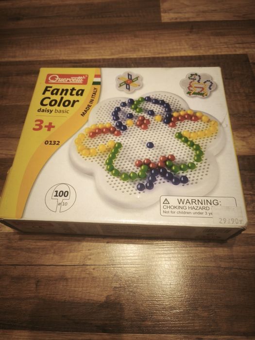 Quercetti, Zestaw kreatywny, Mozaika Fantacolor Daisy Basic