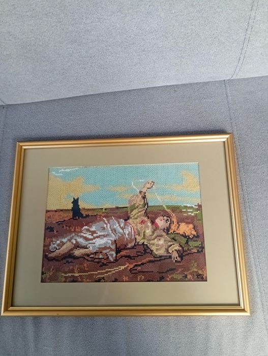 Obrazy wyszywane ręcznie  haft krzyżykowy