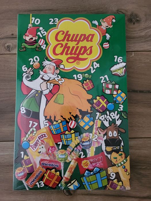 Kalendarz adwentowy chupa chups